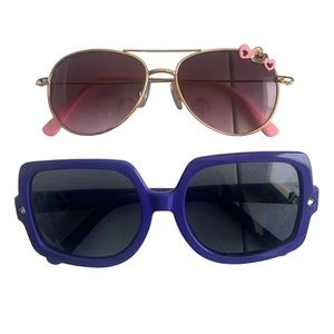 Girls Fashion Sunglasses Lot of 2